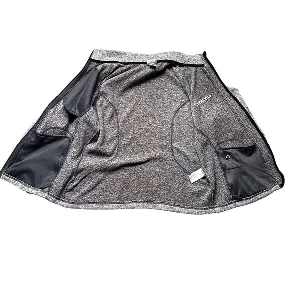 Ford Mustang Jacket Women L Gray Full Zip Fleece Embroidered Logo - Picture 4 of 13